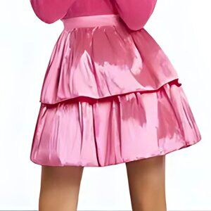Tiered Balloon Skirt